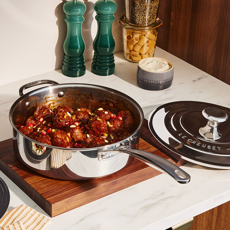 Stainless Steel Sauté Pan | Le Creuset